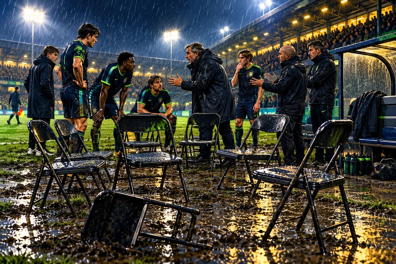 THREE PROMOTIONS AND THE SACK! ONE HOLDER'S VOTE ENDS GUISELEY'S 140-GAME REIGN